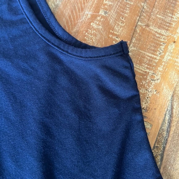 J Crew bodysuit, cotton, navy blue, small - Picture 5 of 8